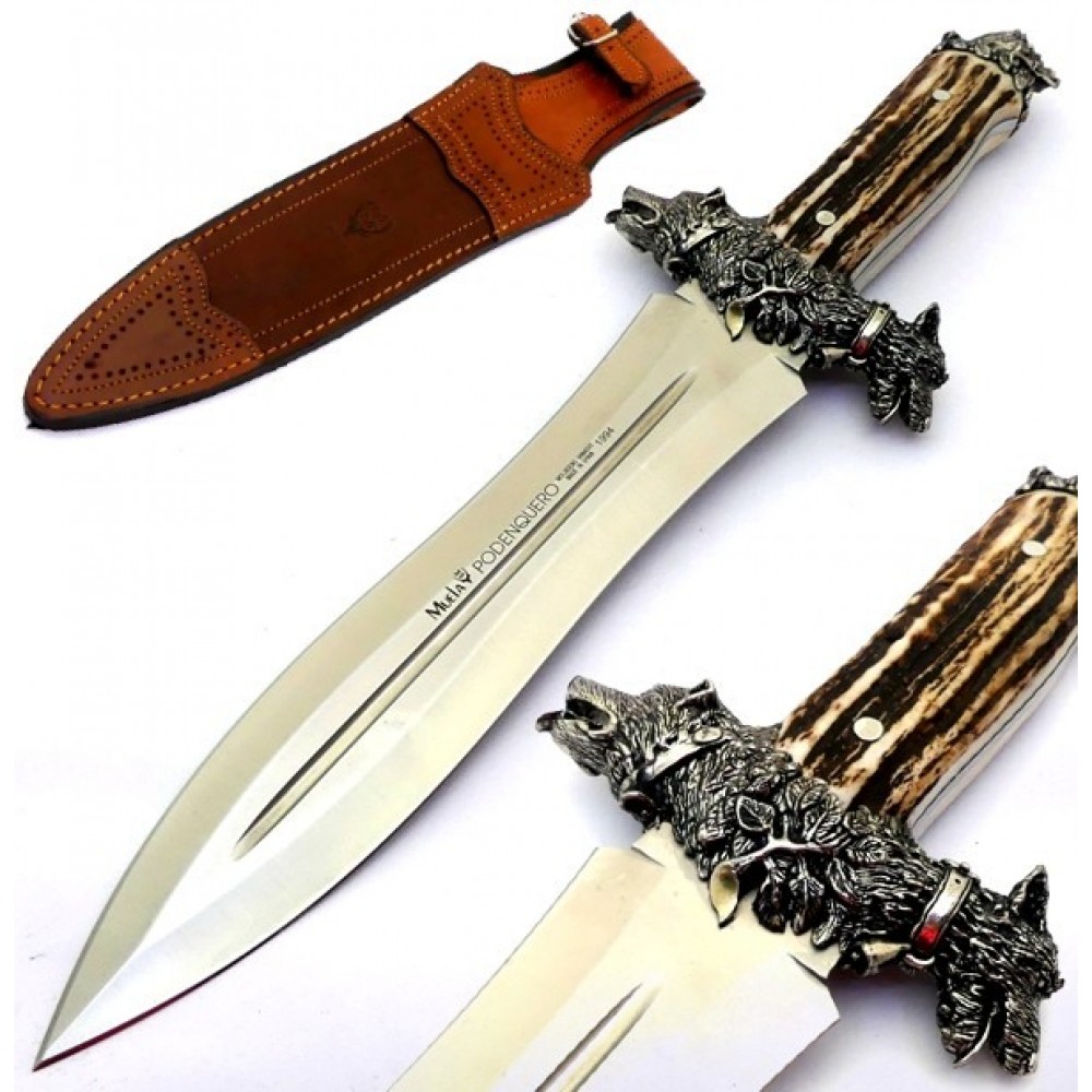 Muela- PODENQUERO-A. Cuchillo De Caza Herramienta Para Caza