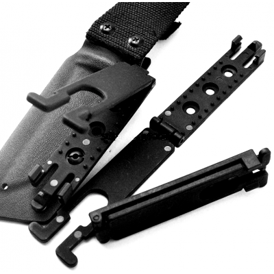 MOLLE Anchor Kydex Sheath Holder Black