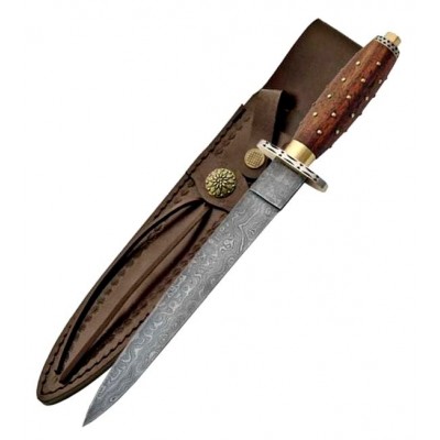 Damascus Toothpick Dagger dm1014 Damascus Toothpick Dagger dm1014