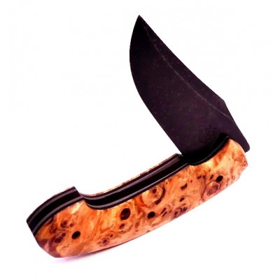 Delbart Fabrice Liner Lock Chestnut Delbart Fabrice Liner Lock Chestnut