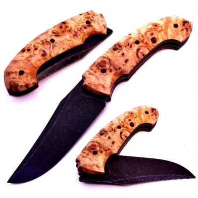 Delbart Fabrice Liner Lock Chestnut Delbart Fabrice Liner Lock Chestnut