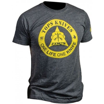 Tops T-Shirt One Life One Knife Size L tpts1lnavlg Tops T-Shirt One Life One Knife Size L tpts1lnavlg