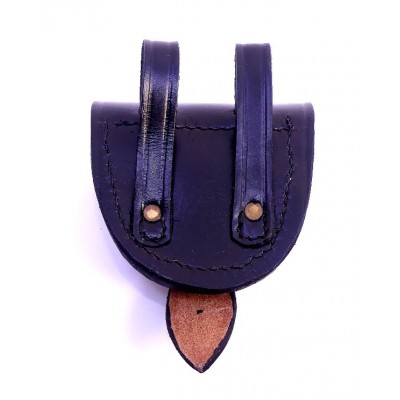 Plain Leather Cap Pouch CS pa7847cs Plain Leather Cap Pouch CS pa7847cs