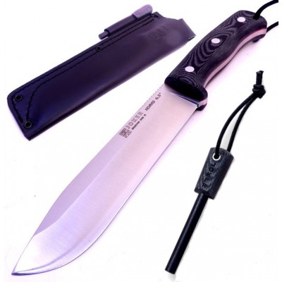 Joker Nomad 6.5 Micarta Negra + Pedernal cm137-p Joker Nomad 6.5 Micarta Negra + Pedernal cm137-p