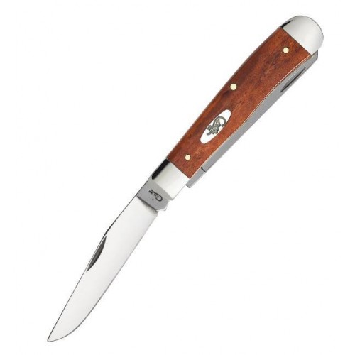 Case Smooth Chestnut Bone Trapper ca28707