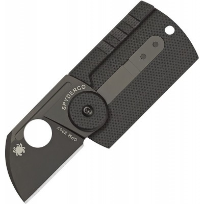 Spyderco Dog Tag Folder sc188cfbbkp Spyderco Dog Tag Folder sc188cfbbkp