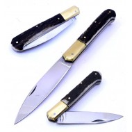 J.J. Martinez Cabritera Stainless 38C Stag  J.J. Martinez Cabritera Stainless 38C Stag