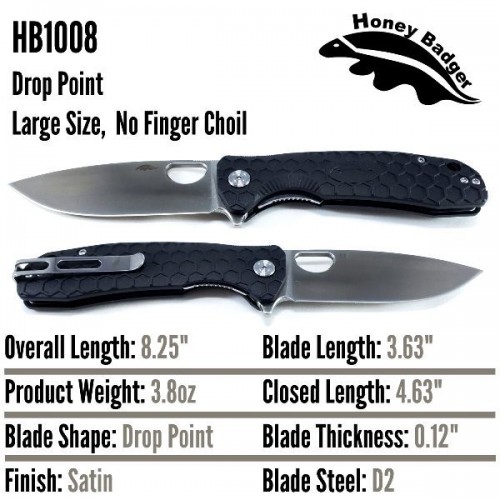 Honey Badger Flipper L hb1008