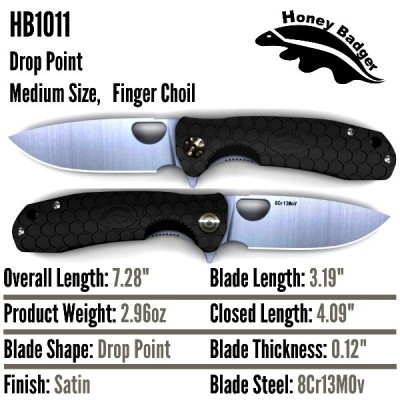 Honey Badger Flipper M hb1011 Honey Badger Flipper M hb1011