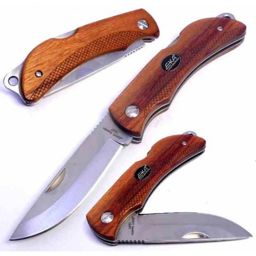 Eka Swede 8 Bubinga Leather Sheath