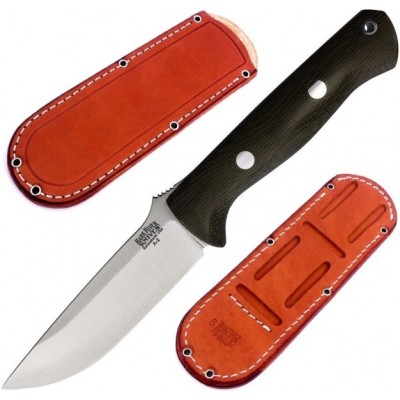 Bark River Bravo 1 Green Canvas Micarta ba111mgc Bark River Bravo 1 Green Canvas Micarta ba111mgc