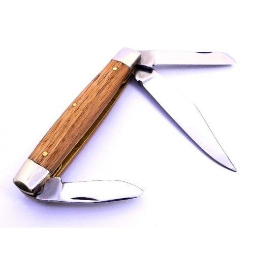 George Wostenholm I-XL Stockman's Knife Oak 133sopol