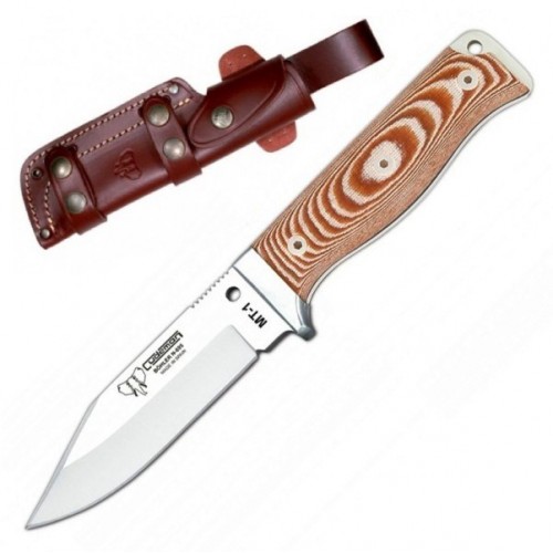 Cudeman 295X MT1 Bohler Micarta Marron