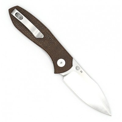 Eikonic Kasador Brown Micarta 331sbr Eikonic Kasador Brown Micarta 331sbr