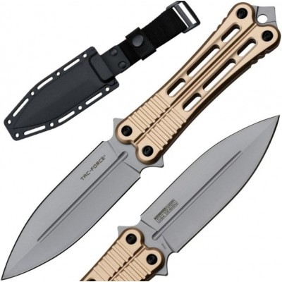 Tac-Force Fixed Blade Bronze tffix023bz Tac-Force Fixed Blade Bronze tffix023bz