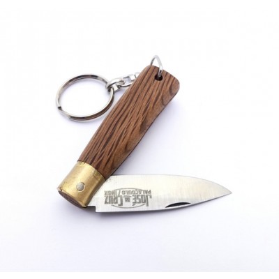 Jose da Cruz Cabritera Keychain Oak Stainless Jose da Cruz Cabritera Keychain Oak Stainless