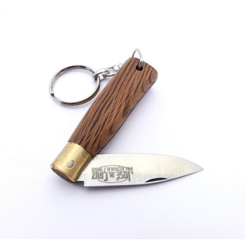 Jose da Cruz Cabritera Keychain Oak Stainless