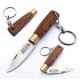 Jose da Cruz Cabritera Keychain Oak Stainless