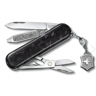 Victorinox Classic SD Brilliant Fibra de Carbono 0.6221.90 Victorinox Classic SD Brilliant Fibra de Carbono 0.6221.90