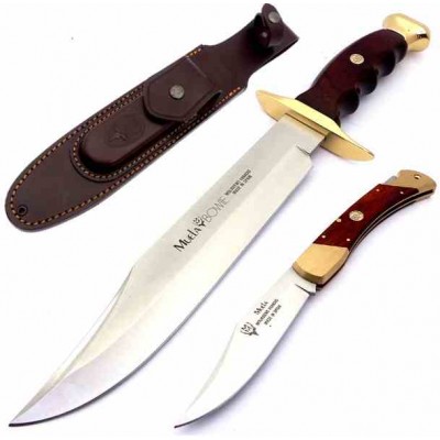 Muela RHINO-25A Ed. Limitada es un cuchillo de caza con acero Mova.