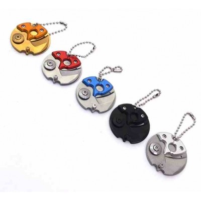 Navaja Disco Llavero Colores