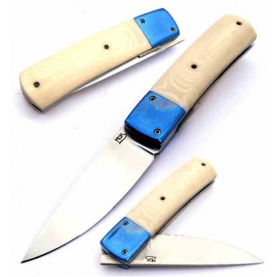 MCK Classic I Titanio & Micarta Marfil 