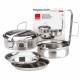 Ibili Lunchbox plated stainless 20 cm. 720620