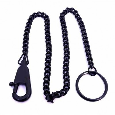 Cadena con Mosquetón Negra 15450002