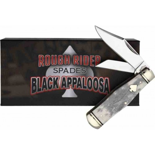 Rough Rider Black Appaloosa Bottle rr2485