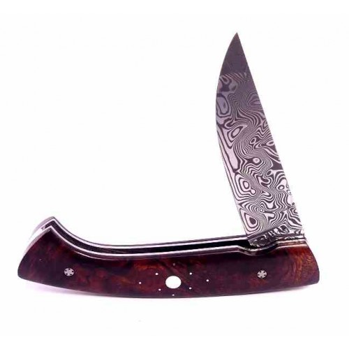 1515 Manu Laplace 1900 Damascus Ironwood Mother Pearl