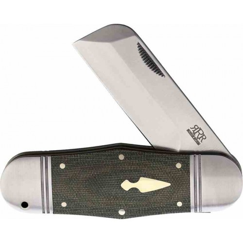 Rough Rider Hippo Toe Od Green Micarta rrr015