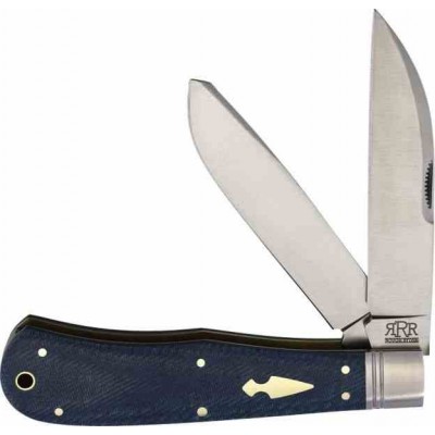 Rough Rider Heavy Trapper Denim Micarta rrr011