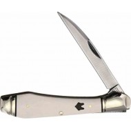 Rough Rider Wharncliffe Folder White rr2308 Rough Rider Wharncliffe Folder White rr2308