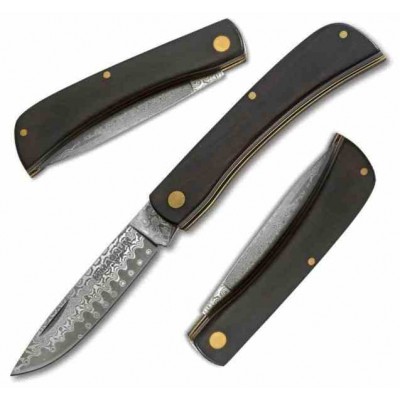 Boker Magnum Ebony Rangebuster Damascus 01RY140DAM Boker Magnum Ebony Rangebuster Damascus 01RY140DAM