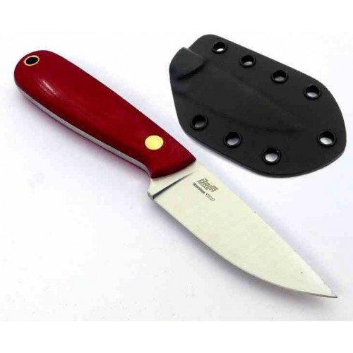 Brisa Necker Plano Micarta Roja Kydex 004-9819-1512