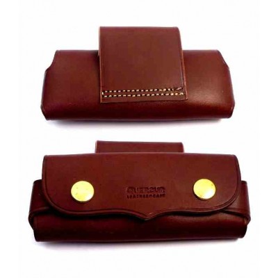 Quercur Leather Horizontal Sheath Coñac Quercur Leather Horizontal Sheath Coñac