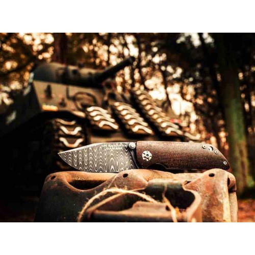 Boker M4 Sherman-Damast 110662DAM