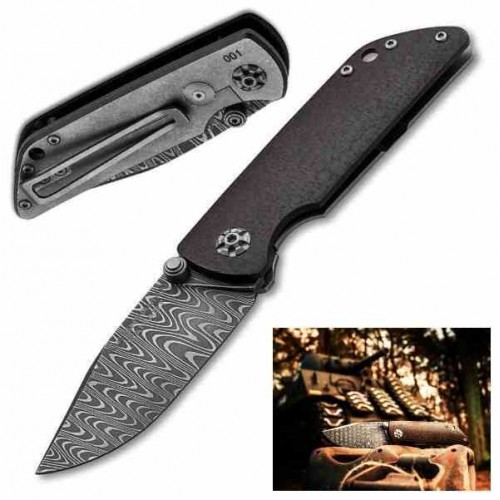 Boker M4 Sherman-Damast 110662DAM