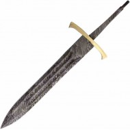 Hoja Daga Damasco + Guarda bl027d