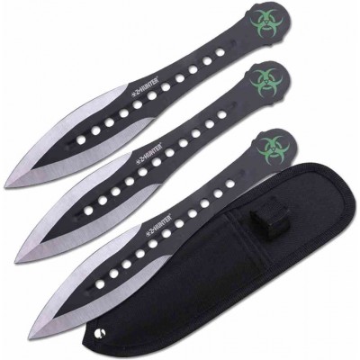 Set 3 Cuchillos Lanzar Toxic zb1633bk Set 3 Cuchillos Lanzar Toxic zb1633bk