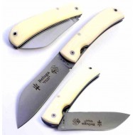 J&V Cda Beluga White Micarta 14c28n J&V Cda Beluga White Micarta 14c28n