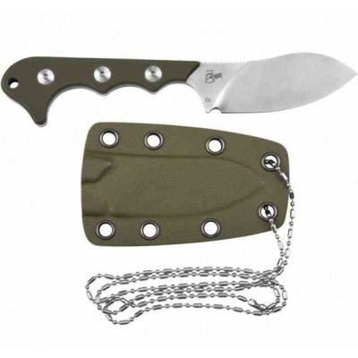 QSP Neckmuk Neck Knife Green qs125c QSP Neckmuk Neck Knife Green qs125c