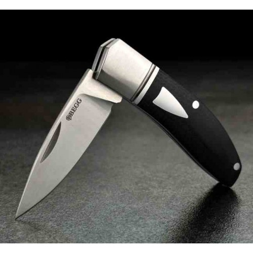 Begg Mini Drop Point Black bg043