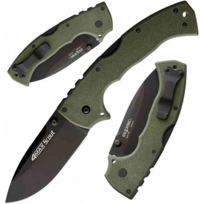 Cold Steel 4-Max Scout OD cs62rqodbk Cold Steel 4-Max Scout OD cs62rqodbk