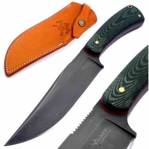 GMT Garcimonte Worker Micarta Verde Cuero