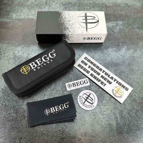 Begg Drop Point Black bg037