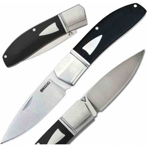 Begg Drop Point Black bg037