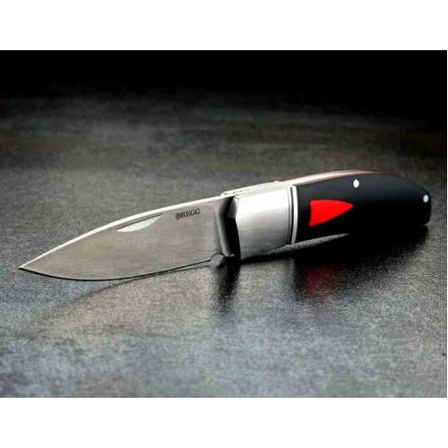Begg Drop Point Black Widow bg040