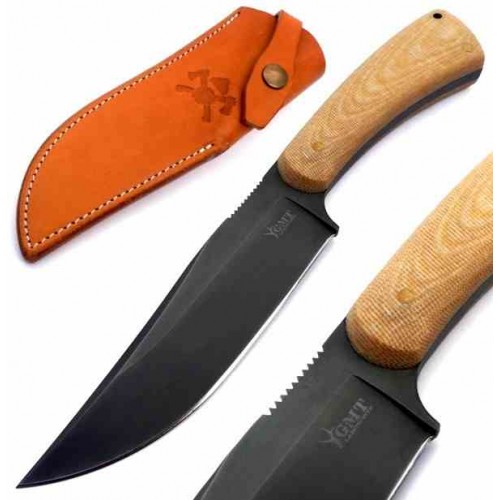 GMT Garcimonte Worker Micarta Coyote Cuero