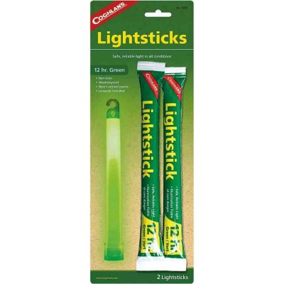 Coghlans Lightsticks Green 2pk cgn9202